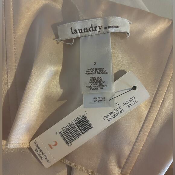 Laundry by Design vintage Halter Abstract Purple Maxi Silk Dress✨ - Picture 7 of 8